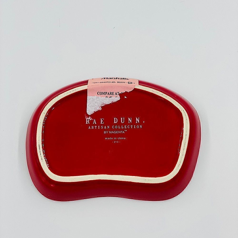 Rae Dunn Red Joy Soap Dish - Picture 5 of 6